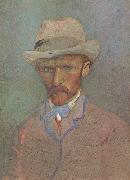Vincent Van Gogh Self-Portrait with Grey Felt Hat (nn04) china oil painting artist